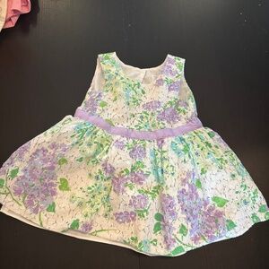 Floral toddler dress